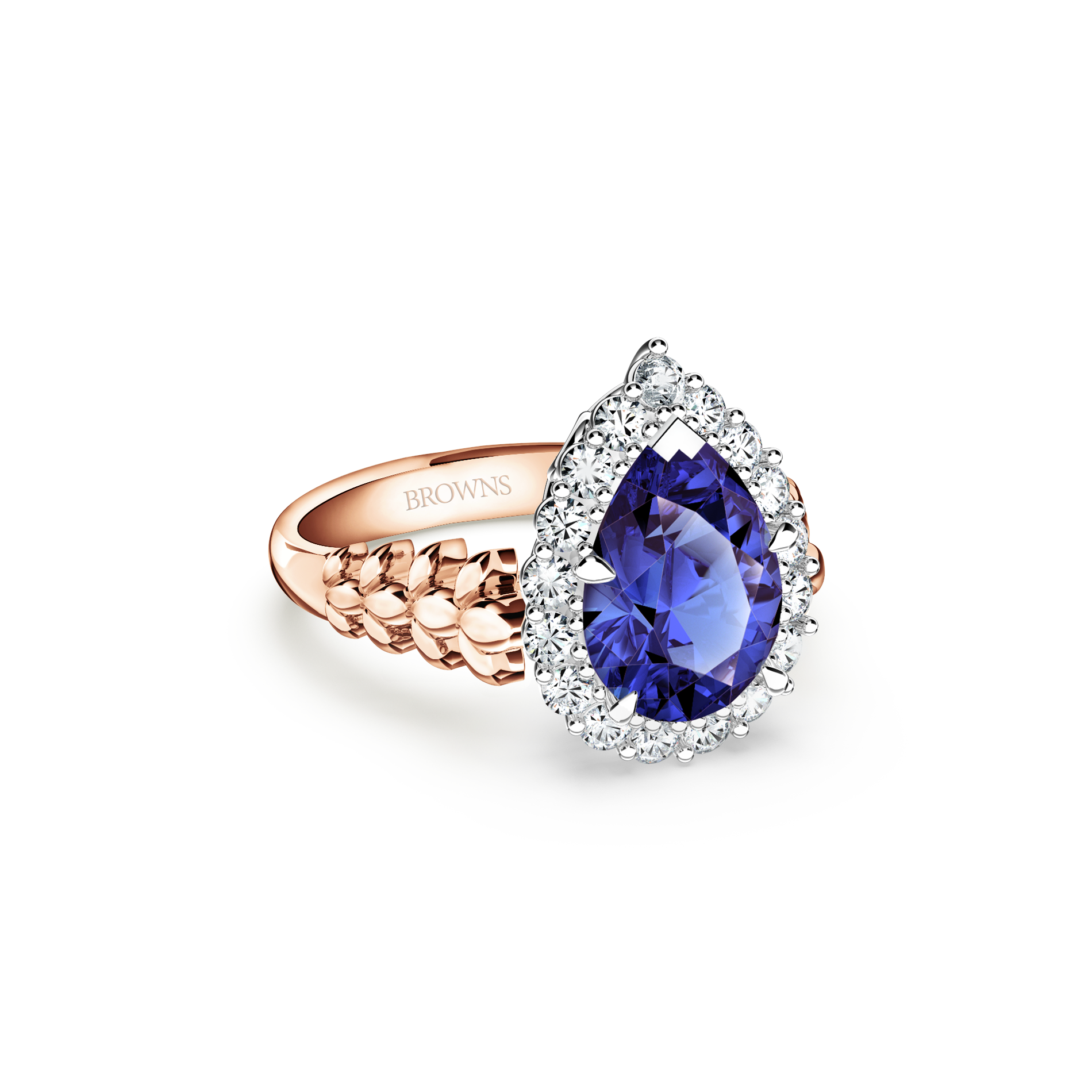 Signature 1934 Royal Tanzanite and Diamond Ring