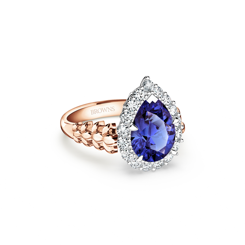 Signature 1934 Royal Tanzanite and Diamond Ring