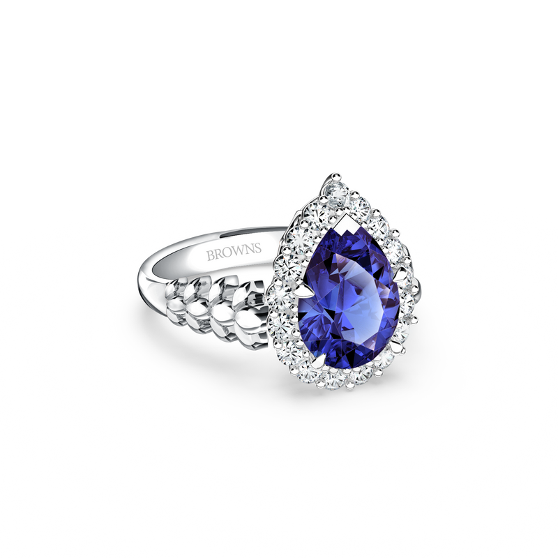 Signature 1934 Royal Tanzanite and Diamond Ring