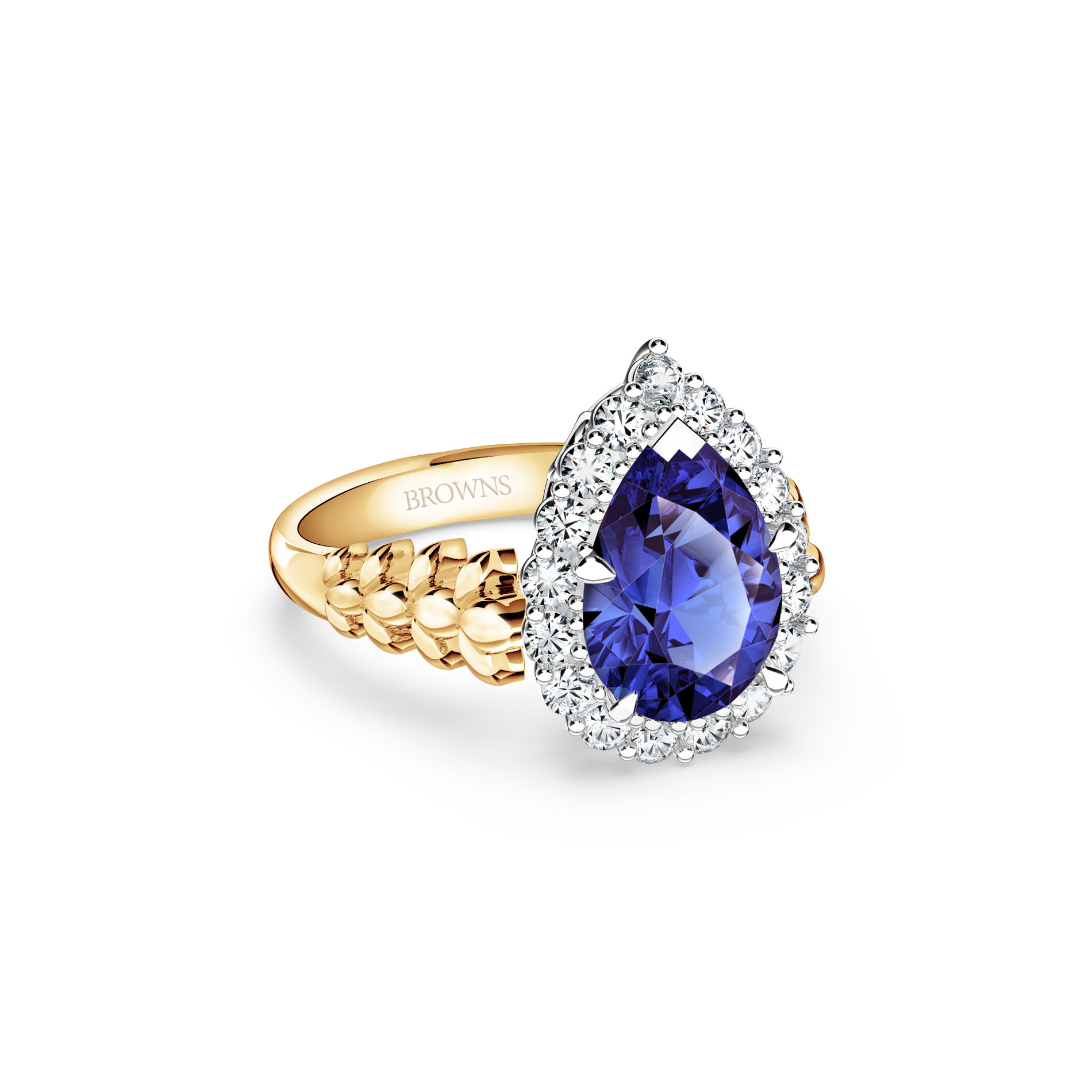 Signature 1934 Royal Tanzanite and Diamond Ring