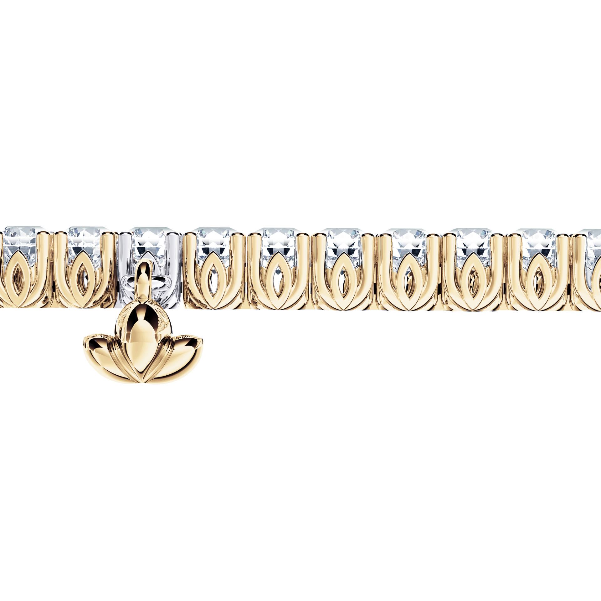 Browns Diamond Tennis Bracelet - Small
