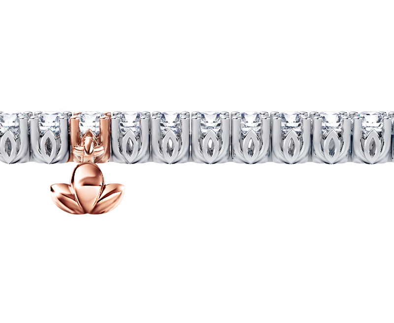 Browns Diamond Tennis Bracelet - Small