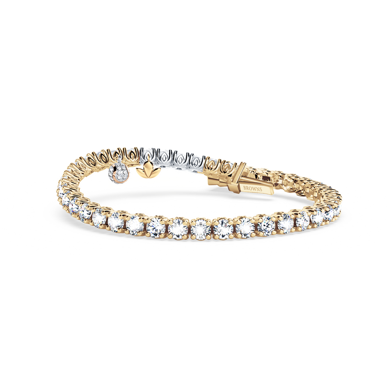 Browns Diamond Tennis Bracelet - Grand