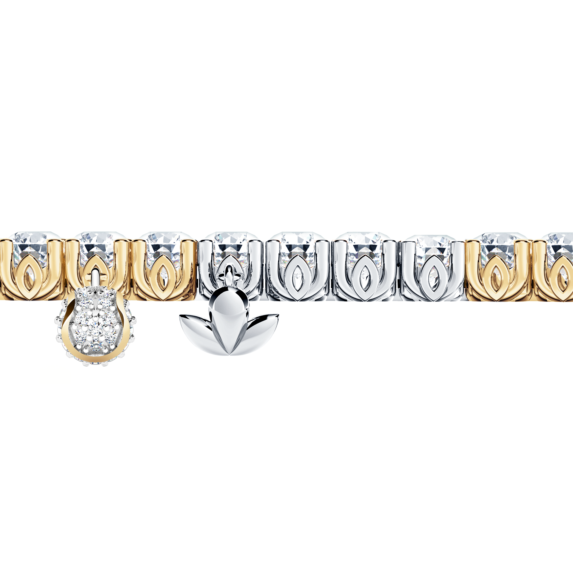 Browns Diamond Tennis Bracelet - Grand
