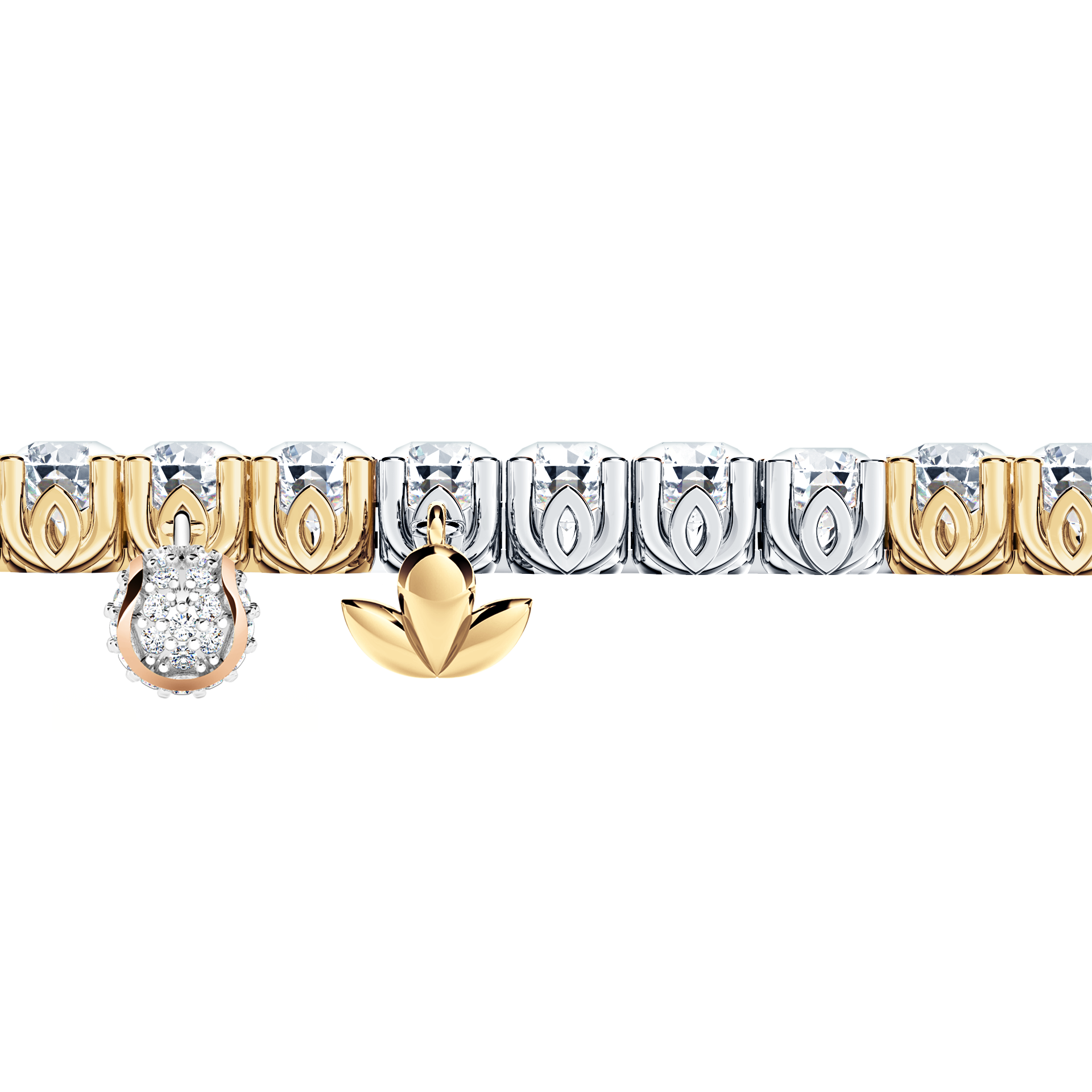 Browns Diamond Tennis Bracelet - Grand