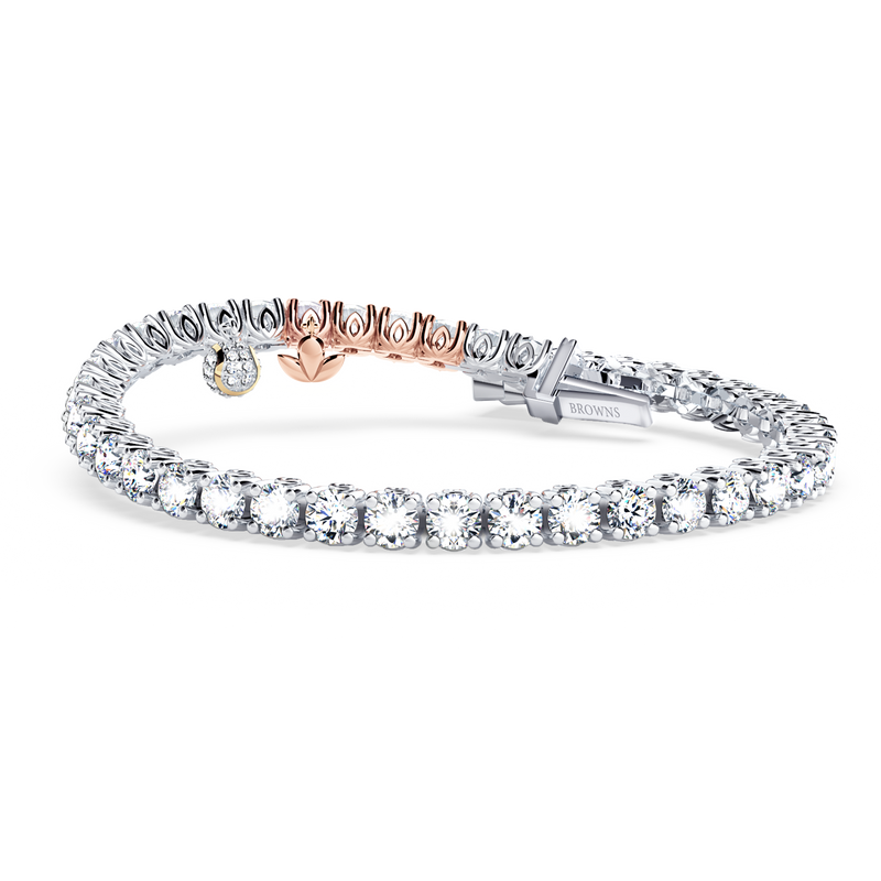 Browns Diamond Tennis Bracelet - Grand