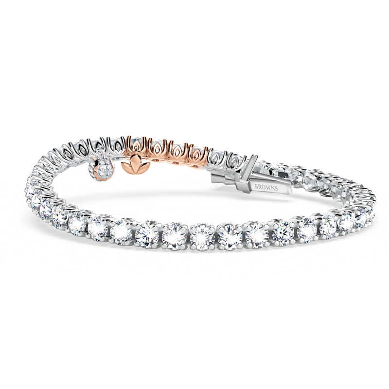 Browns Diamond Tennis Bracelet - Grand