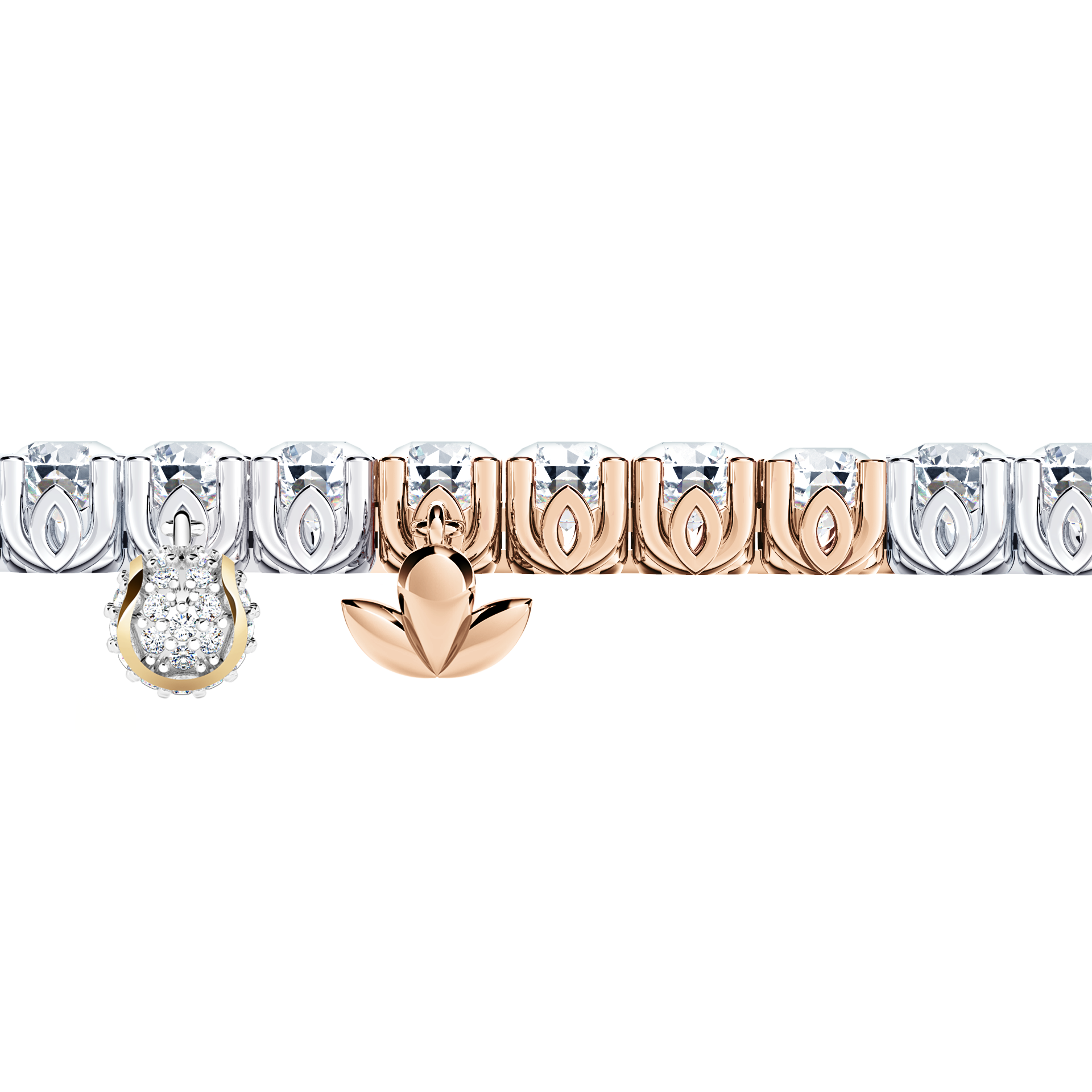 Browns Diamond Tennis Bracelet - Grand