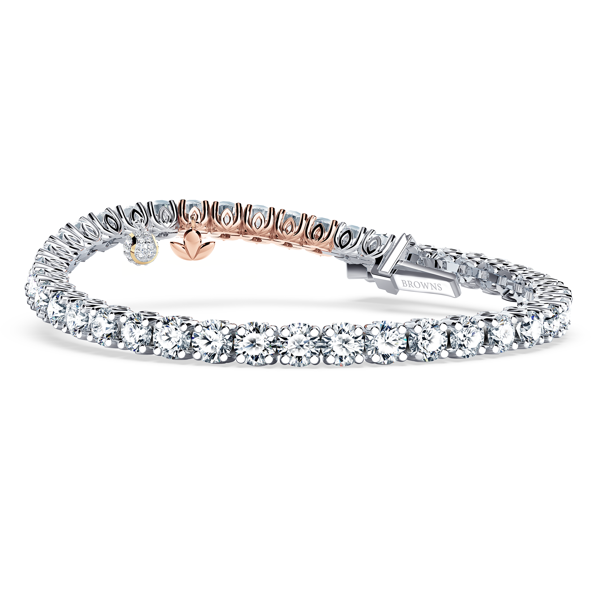 Browns Diamond Tennis Bracelet - Premier