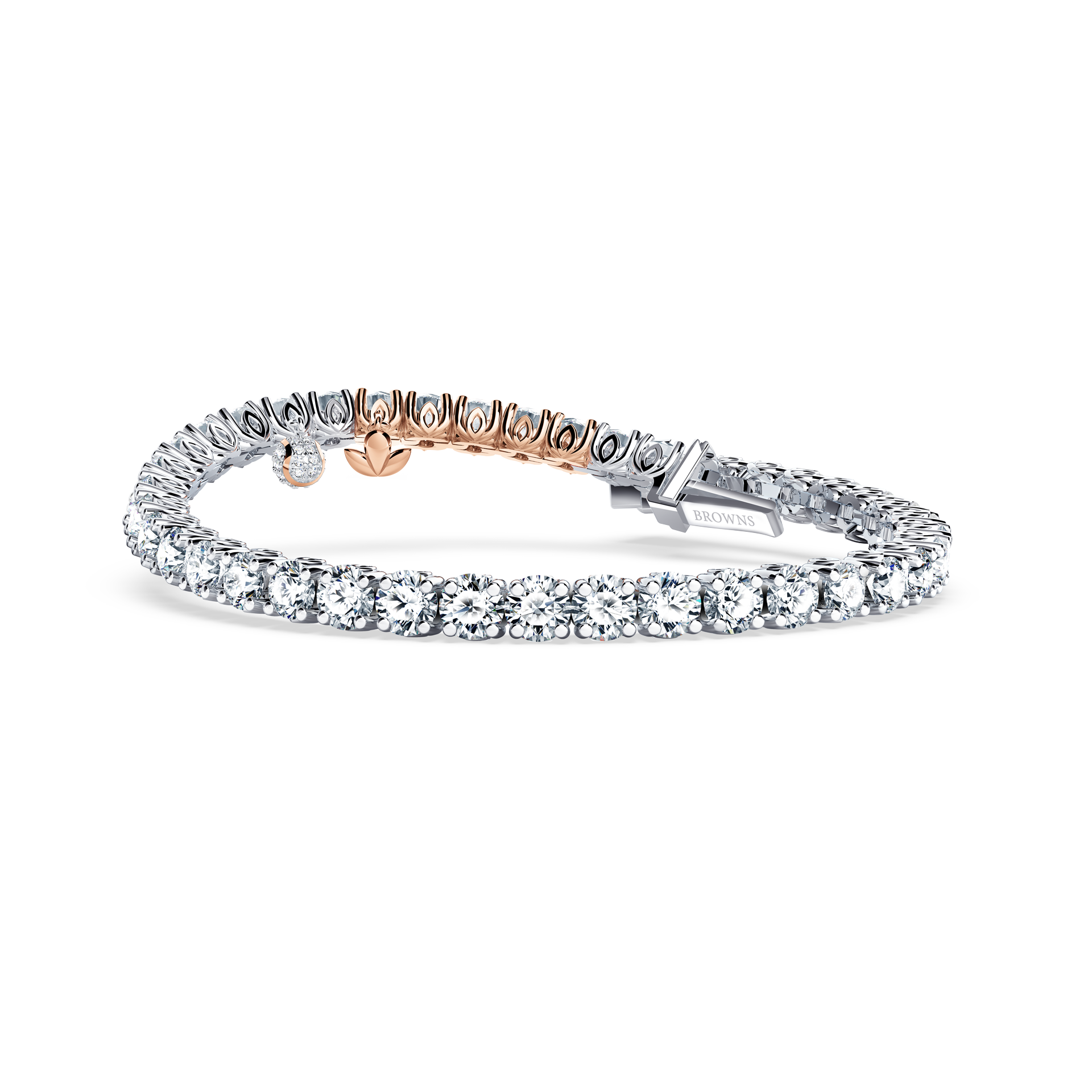 Browns Diamond Tennis Bracelet - Premier