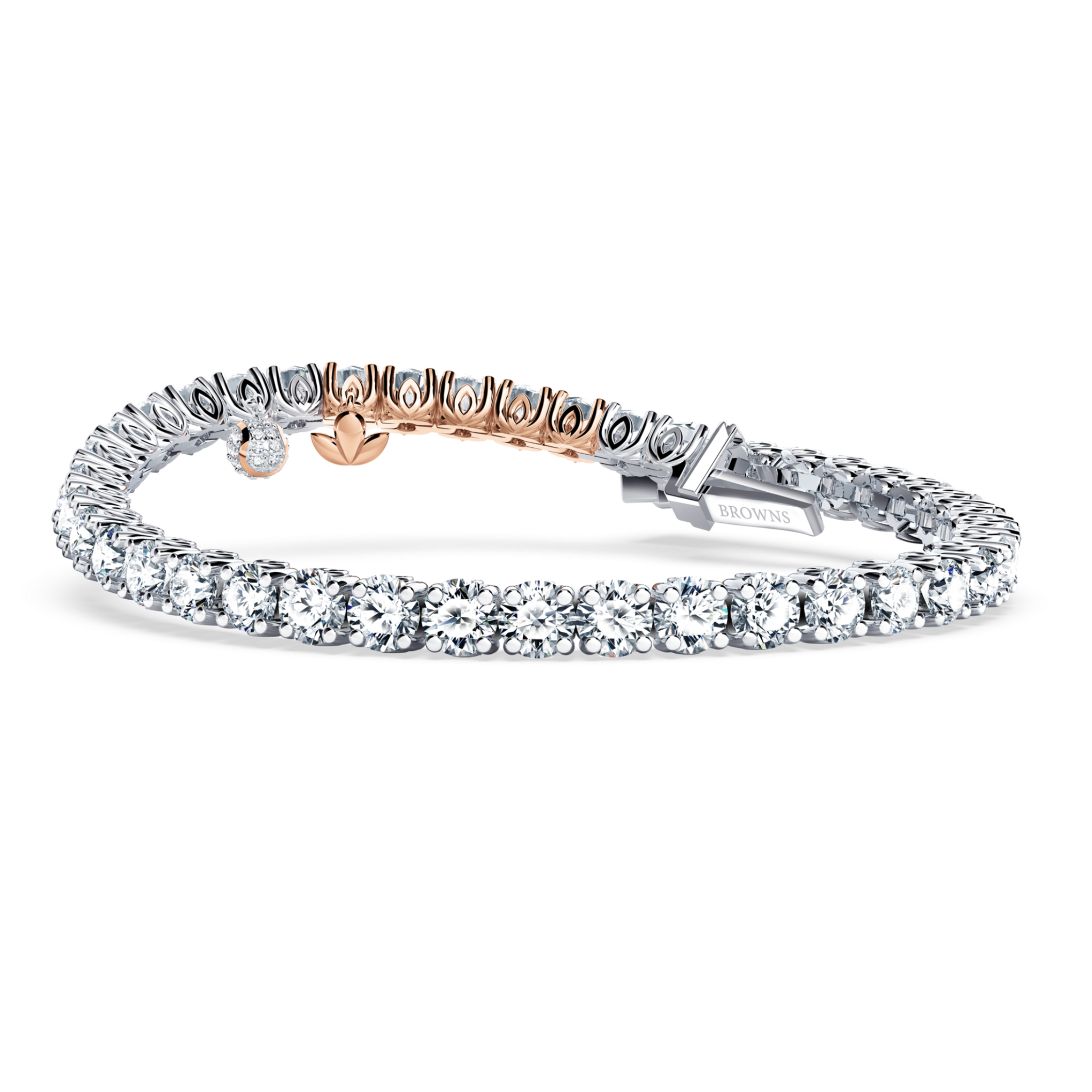 Browns Diamond Tennis Bracelet - Premier