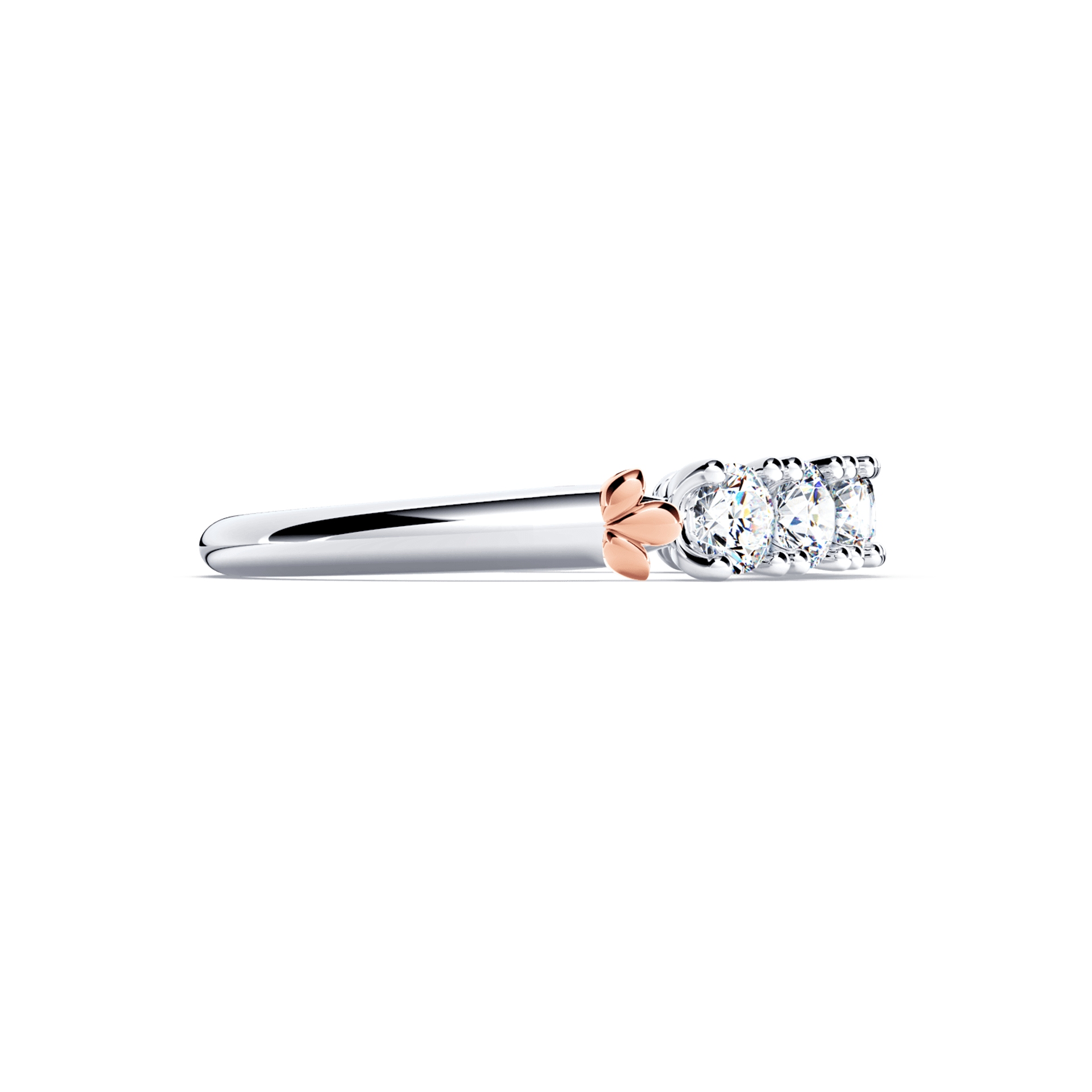 Protea 7-Stone Diamond Whispering Angel Eternity Ring