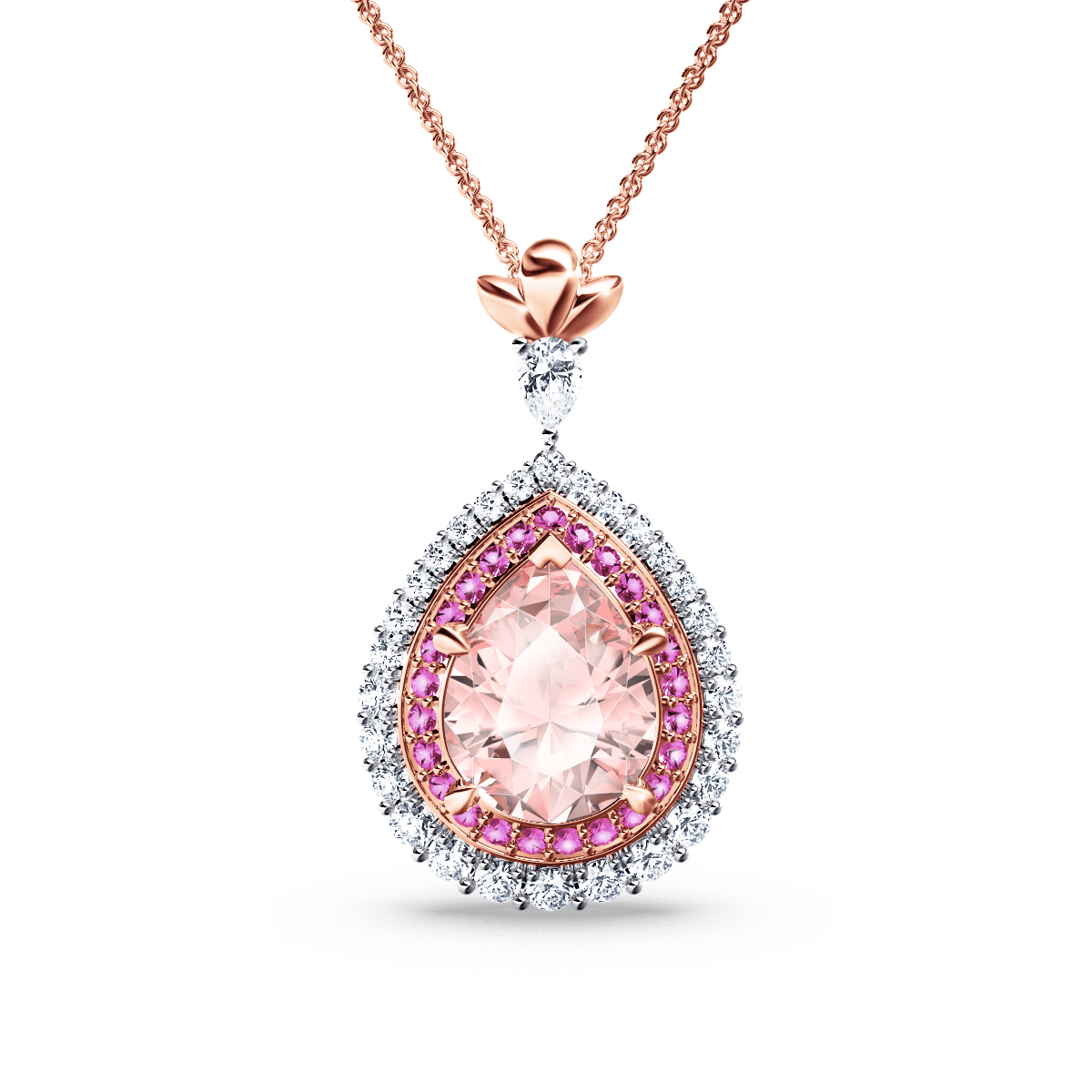Buy 14k Gold Heart Pink Morganite Necklace/14k Gold Pink Gem Necklace/heart  Necklace/dainty Love Pendant/love Gift Necklace/valentine Necklace Online  in India - Etsy