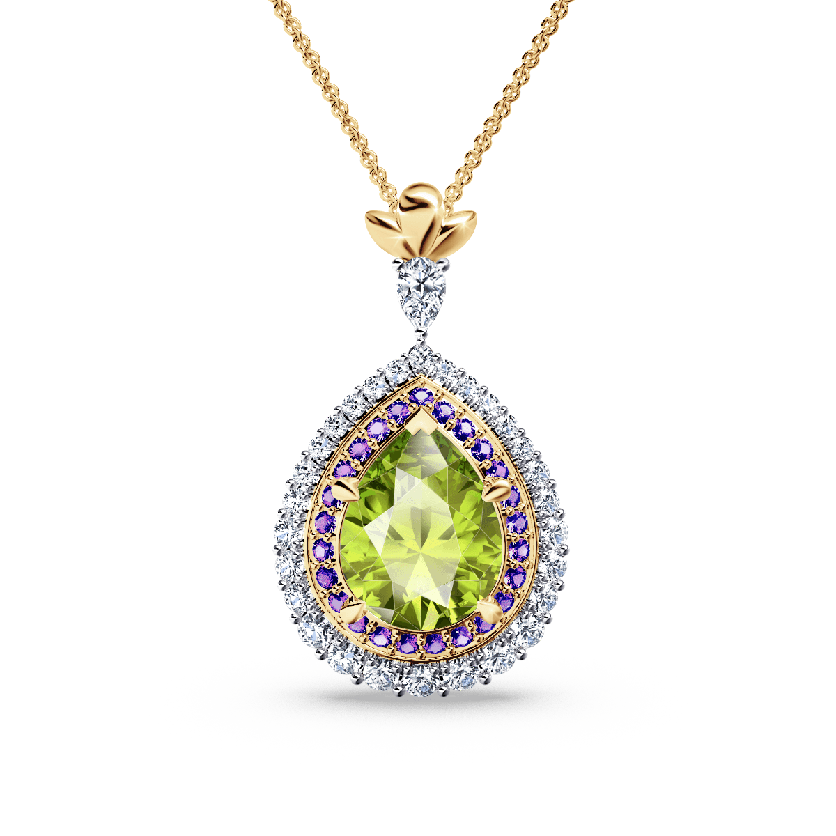 Browns Jewellers - The true love peridot collection